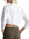 Camicia Casual Donna WF3103T3246 - Bianco