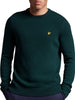 pullover lyle scott da uomo verde kn921vf 7208267