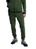 pantalone tuta new balance tech fleece da uomo verde mp21143 9081599