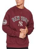 Felpa New York Yankees Uomo 60416328 - Bordeaux