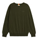 pullover sundek cashmere embroidered logo da uomo verde m053kiw0100 7919578