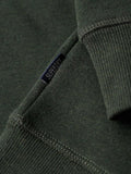 Pullover Felpa Essential Logo Crew Uomo M2013113A Dark Olive Marl - Verde