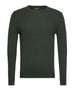 pullover superdry essential slim fit crew jumper da uomo verde m6110564a 9178823