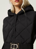 Gilet Diamond Quilted Donna 232TP2241 - Nero