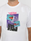T-shirt Fisheye Ss Uomo VN0008TB - Bianco