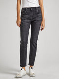 Jeans Tapered Pepe Jeans Tapered da Donna - Nero