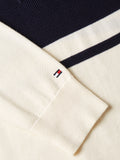 Pullover Tommy Hilfiger Colorblock Graphic da Uomo - Bianco