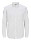 Camicia Blacardiff Uomo 12201905 White Slim Fit - Bianco